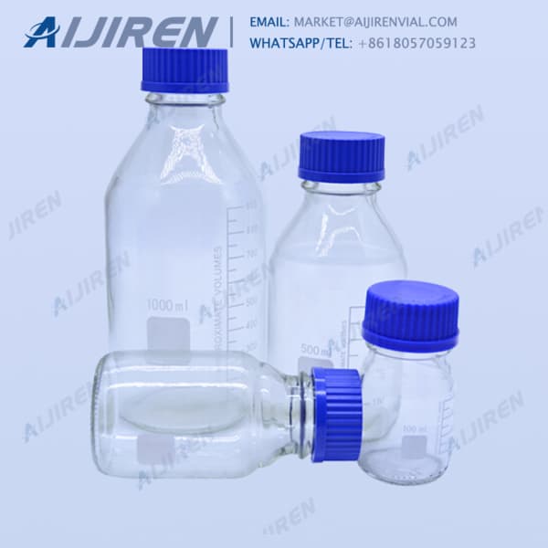 Glass Sample VialHigh quality blue screw cap reagent bottle 1000ml Corning